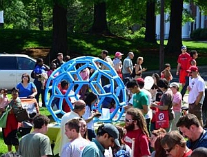 Giant Buckyball at Maryland Day 2011